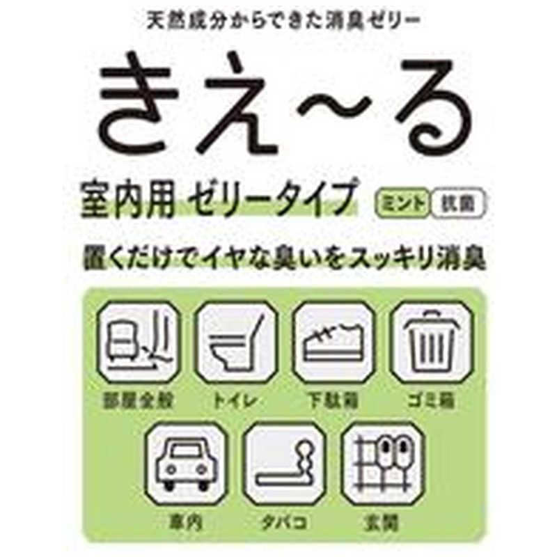 環境大善　きえーるD 室内用 ゼリータイプ ミントの香り 140g ワイト　D-KJ-140M｜y-kojima｜02