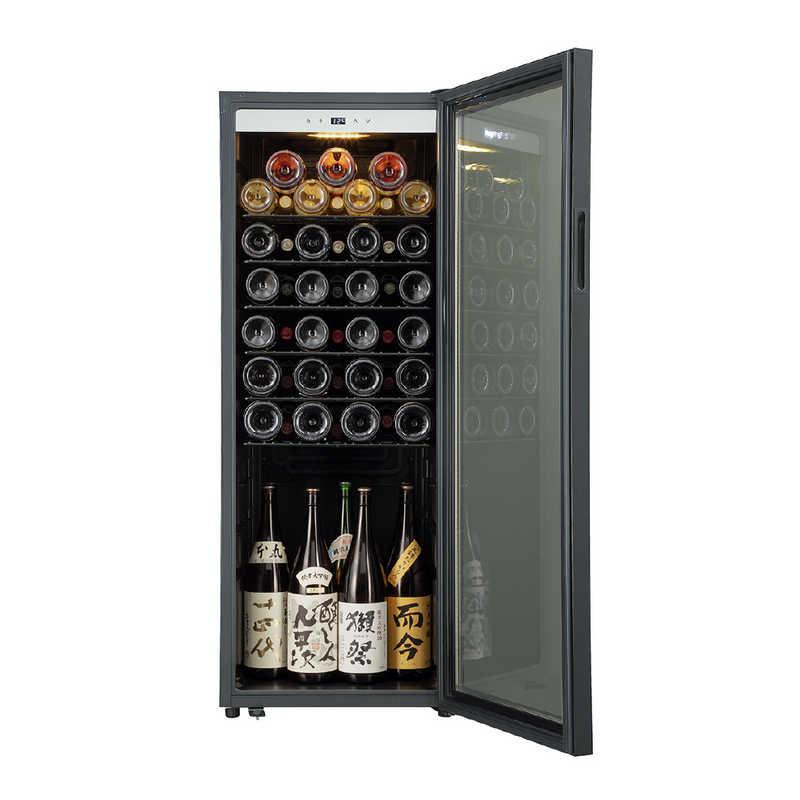 フォルスタージャパン ワインセラー 84本 右開き シルバーグレー FJH