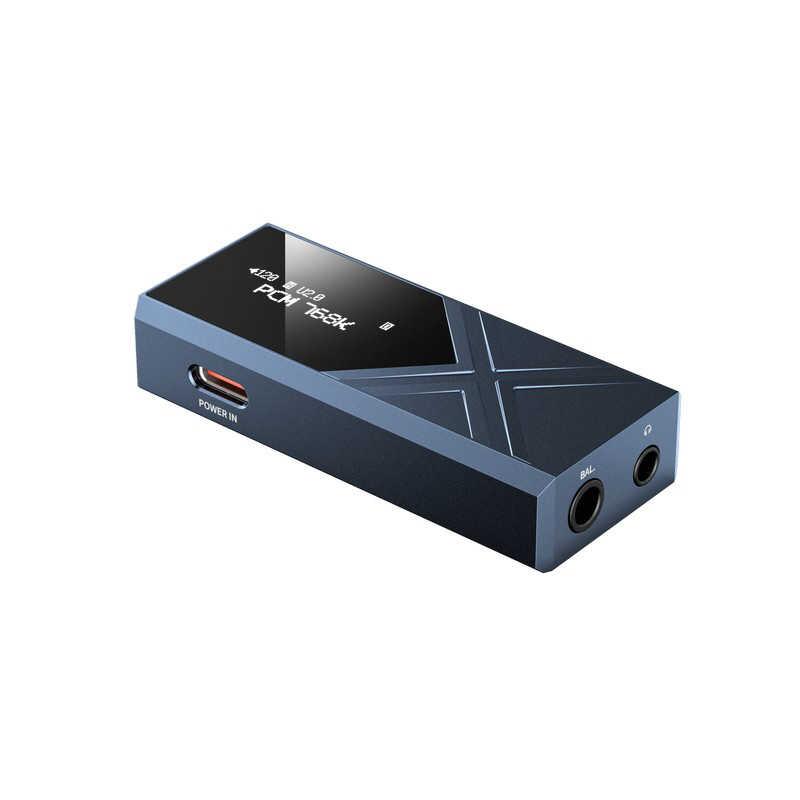 FIIO ヘッドホンアンプ KA17 [ ハイレゾ対応 / DAC機能対応 ] ブルー 