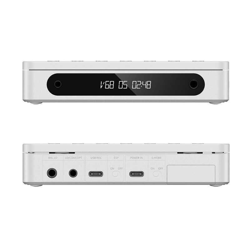 FIIO ポータブルCDプレーヤー Transparent FIO-DM13BT-Tの画像