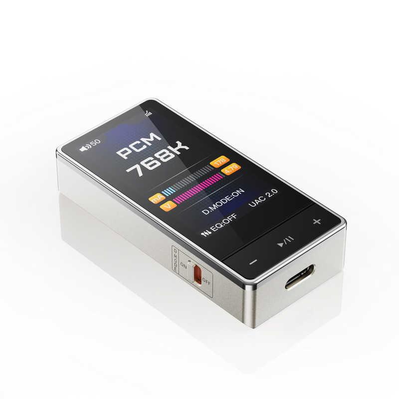 FIIO ヘッドホンアンプ QX13 [ ハイレゾ対応 / DAC機能対応 ] チタニウムゴールド FIO-QX13-Gの画像