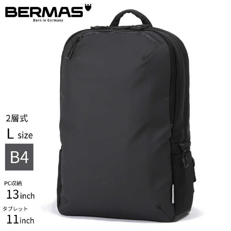 BERMAS　フリーランサー2 PCポケット 15インチ対応 2層デイパック Lサイズ Freelancer2 ブラック　60663 BERMAS フリーランサー2 PCポケット 15インチ対応 2層デイパック L