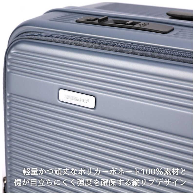 BERMAS 静音キャスター ストッパー付 フロントオープンキャリー 無料預け入れ Mサイズ Travel Smart ［TSAロック搭載］ アイスグリーン 60551の画像