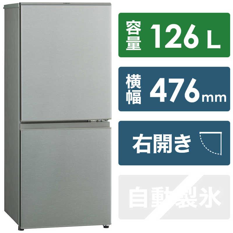 J4349 ☆6ヶ月保証付☆ AQUA アクア 2ドア冷蔵庫 AQR-14N シルバー