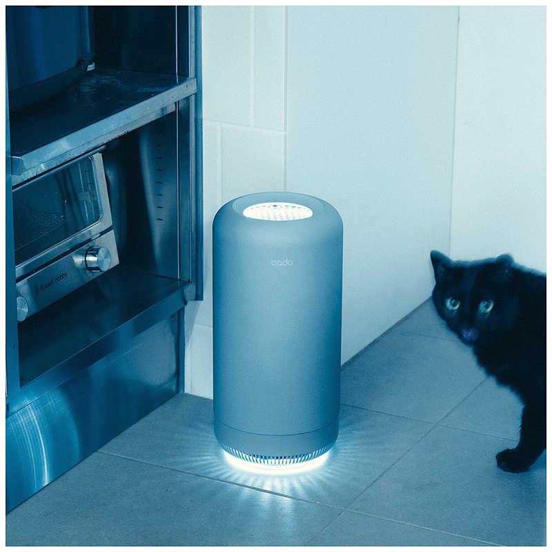 cado 脱臭機 10畳 グレー 円筒形