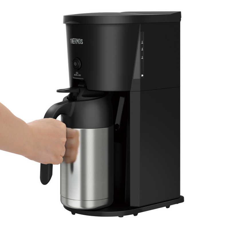 THERMOS（サーモス） 真空断熱ポット コーヒーメーカー ブラック ECJ