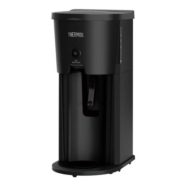 コーヒーメーカー・エスプレッソマシン THERMOS ECJ-700(BK) BLACK THERMOS（サーモス） 真空断熱ポット コーヒーメーカー ブラック ECJ