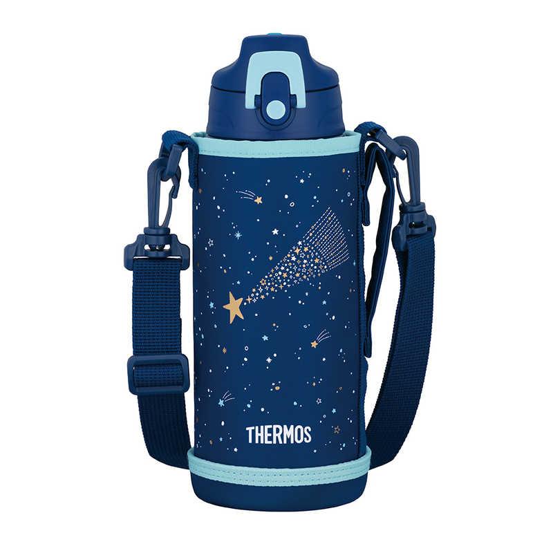 gnu 漆　背水の陣　サーモス　限定 サーモス 真空断熱2ウェイボトル 800ml ネイビーブルー FJJ-802WF-NB