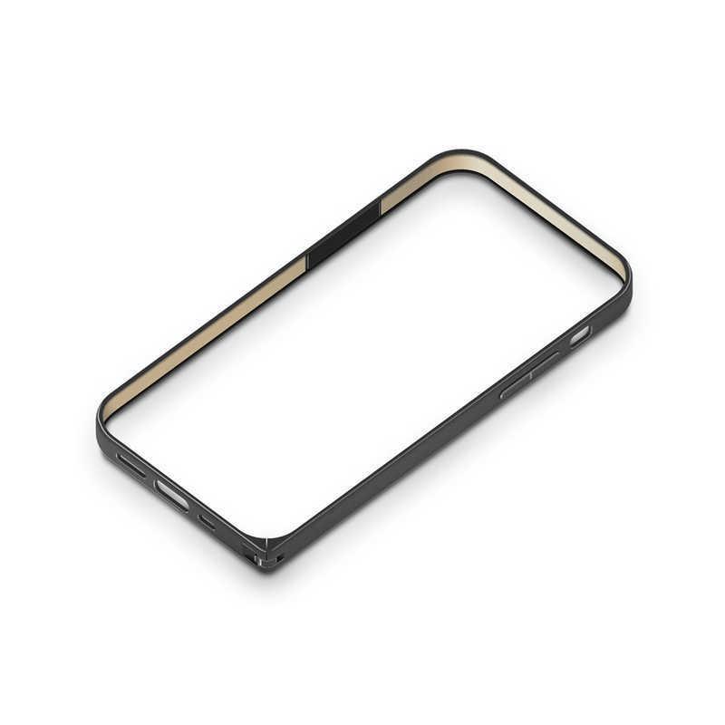 PGA　iPhone 12 mini 5.4インチ対応 アルミニウムバンパー Premium Style ブラック　PG-20FBP01BK｜y-kojima｜02