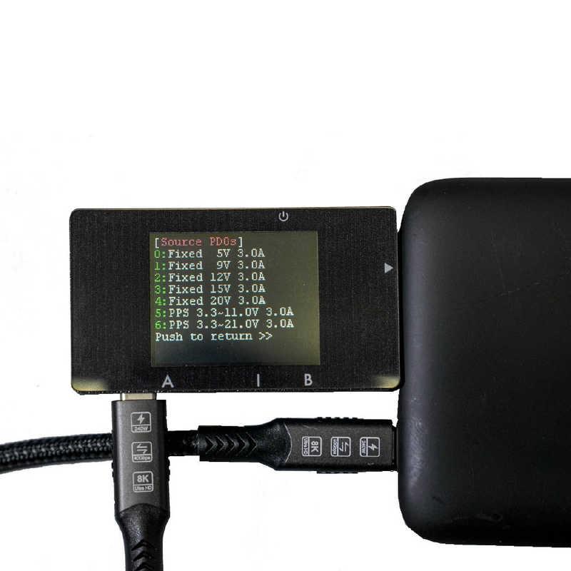 ビットトレードワン USBケーブルの性能を確認できる検証デバイス USB