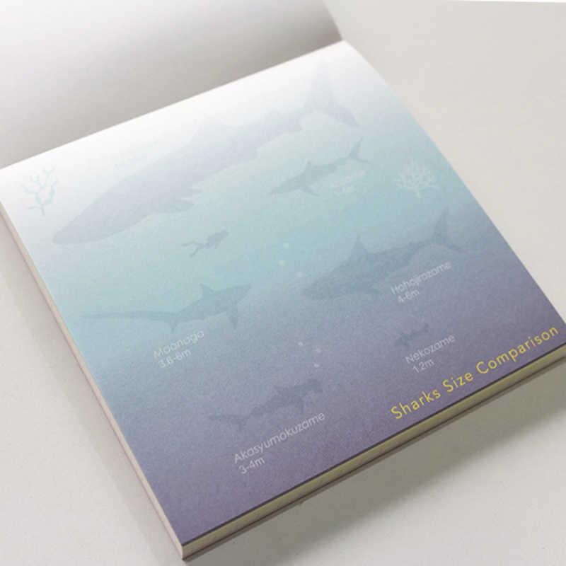 GREENFLASH STUDYHOLIC メモパッド・スクエア 海洋生物学 GreenFlash ST-060 : コジマYahoo!店 ...