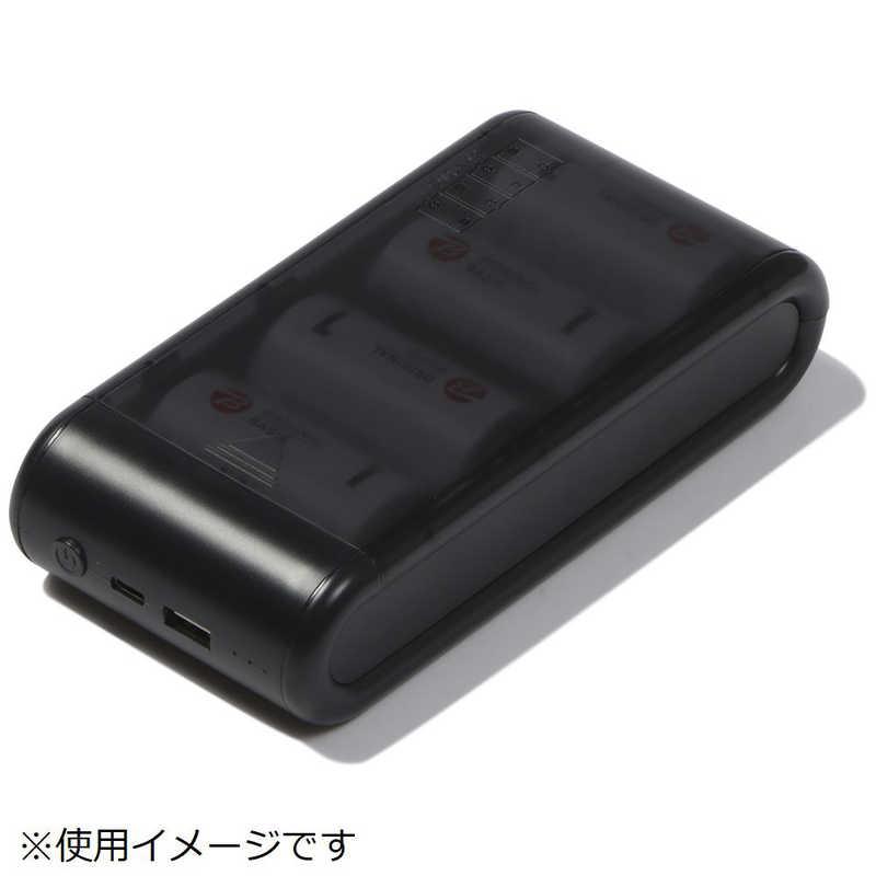 ORIGINALBASIC 単1形乾電池式モバイル充電器 ドカでん ［2ポート］ OB