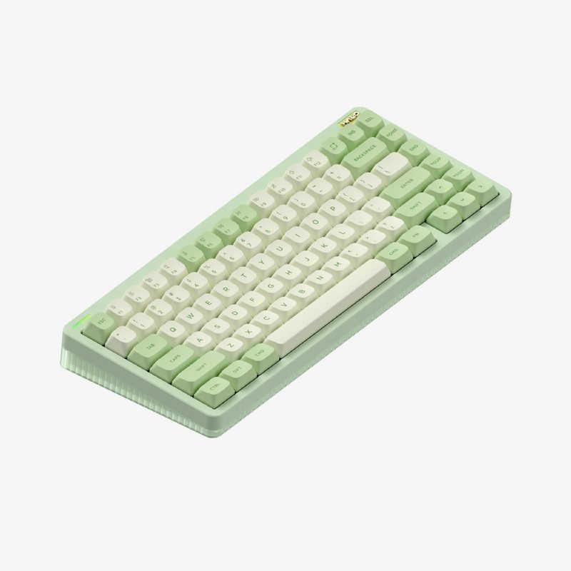 NUPHY メカニカルキーボードHalo75V2US配列75％モヒート ミント軸 