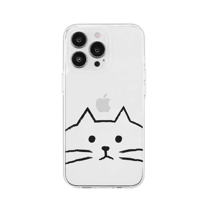 ROA iPhone15 6.1インチ ソフトクリアケース AKAN MYPETネコ