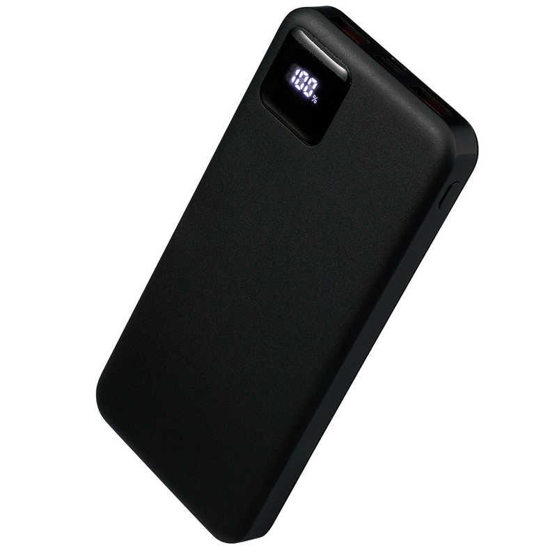 サンマックステクノロジーズ モバイルバッテリー10000mAh PD20W 7セグ