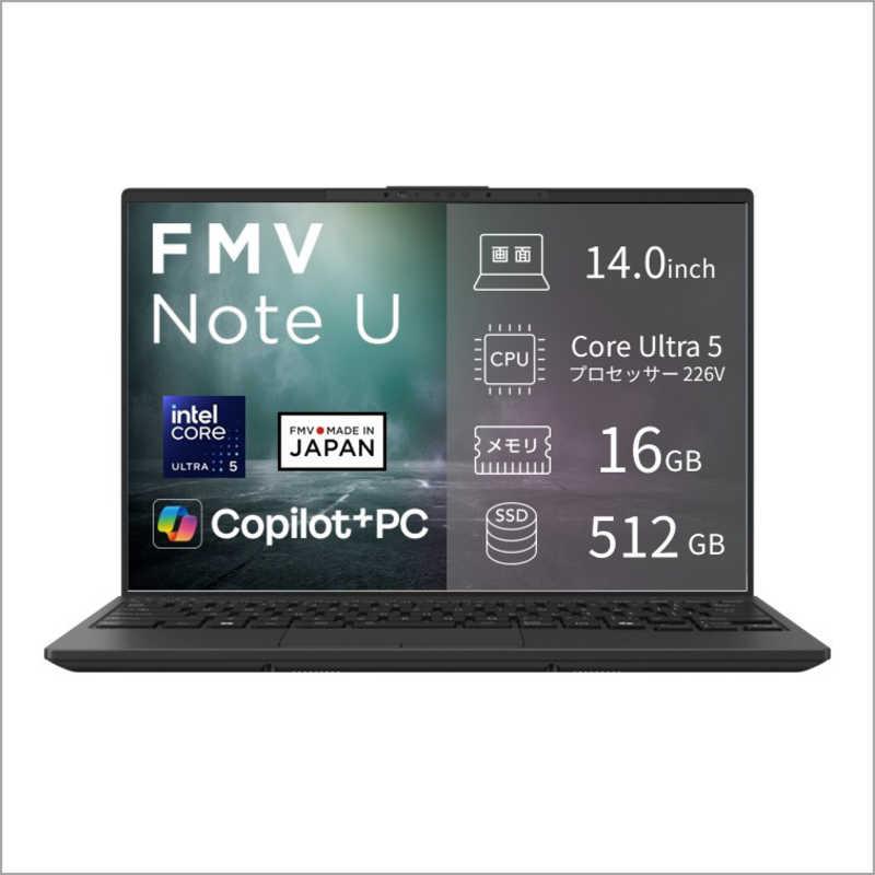 富士通 FMV Note U U500-L2 FMVU500L2B [ピクトブラック]