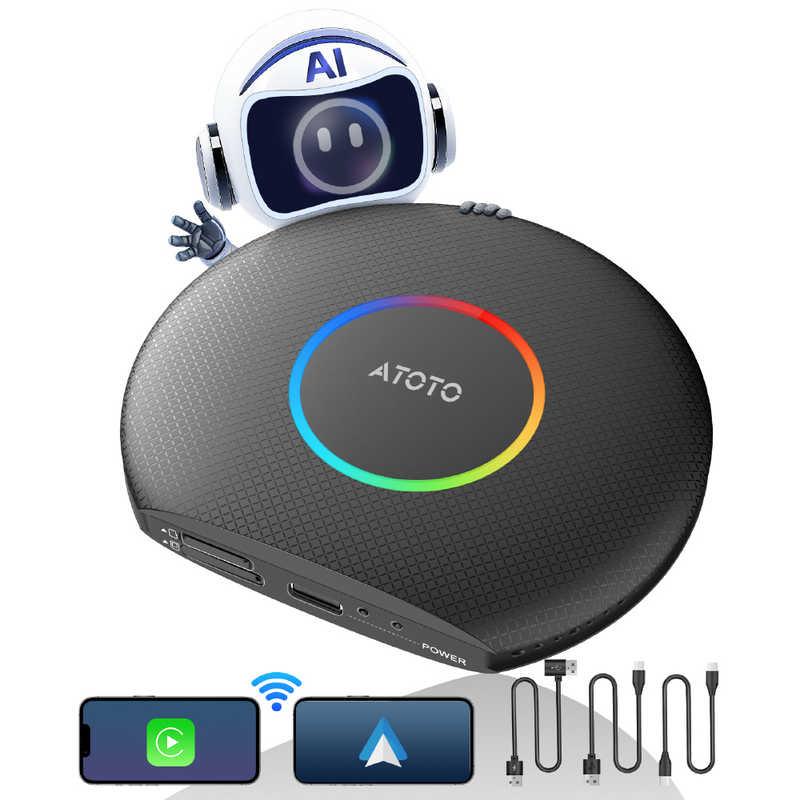 ATOTO カー用品 Carplay / Android Auto対応 AI Box 4GB+64GB CB6A-J