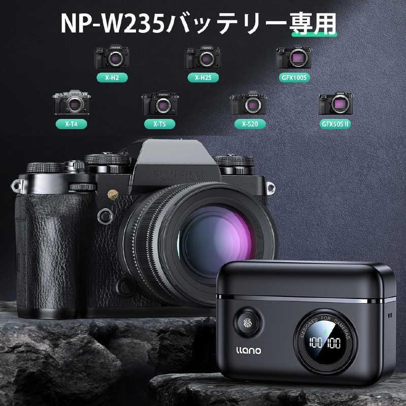 LLANO デュアル カメラバッテリー 急速充電器 NP-W235用 CHARGER-NP 