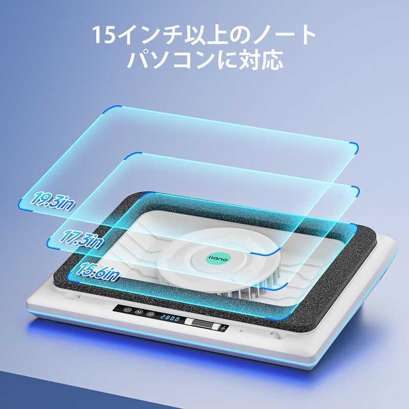 LLANO ノートパソコン 冷却パッドRGB ブラック V12RGB-BK : コジマ