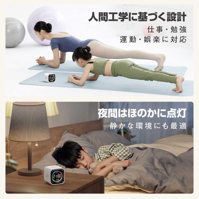 LLANO 目覚まし時計 ポモドーロタイマー＋置き時計 生産性アップ・集中