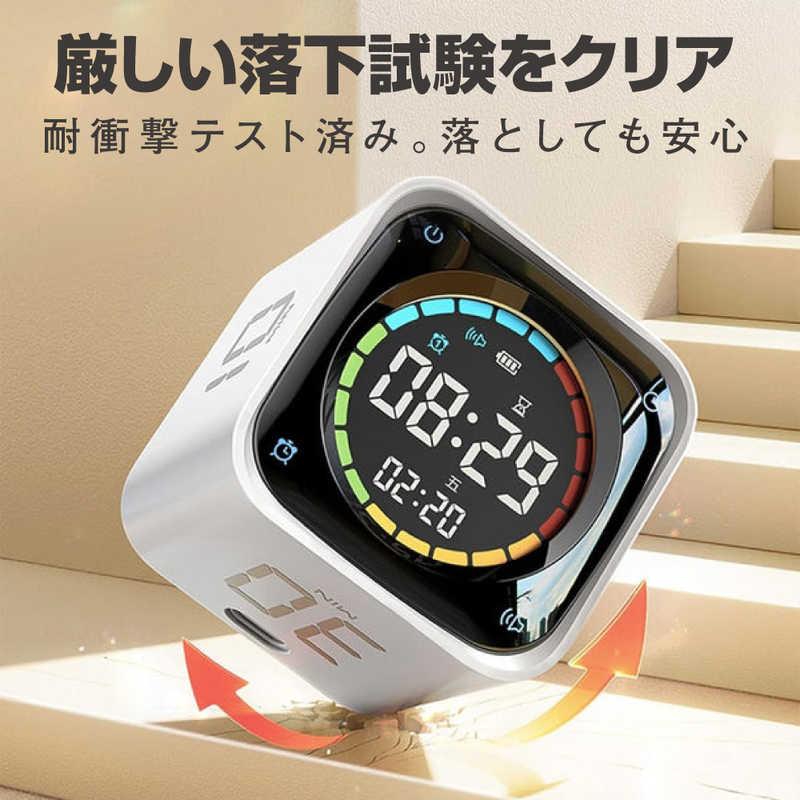 LLANO 目覚まし時計 ポモドーロタイマー＋置き時計 生産性アップ・集中