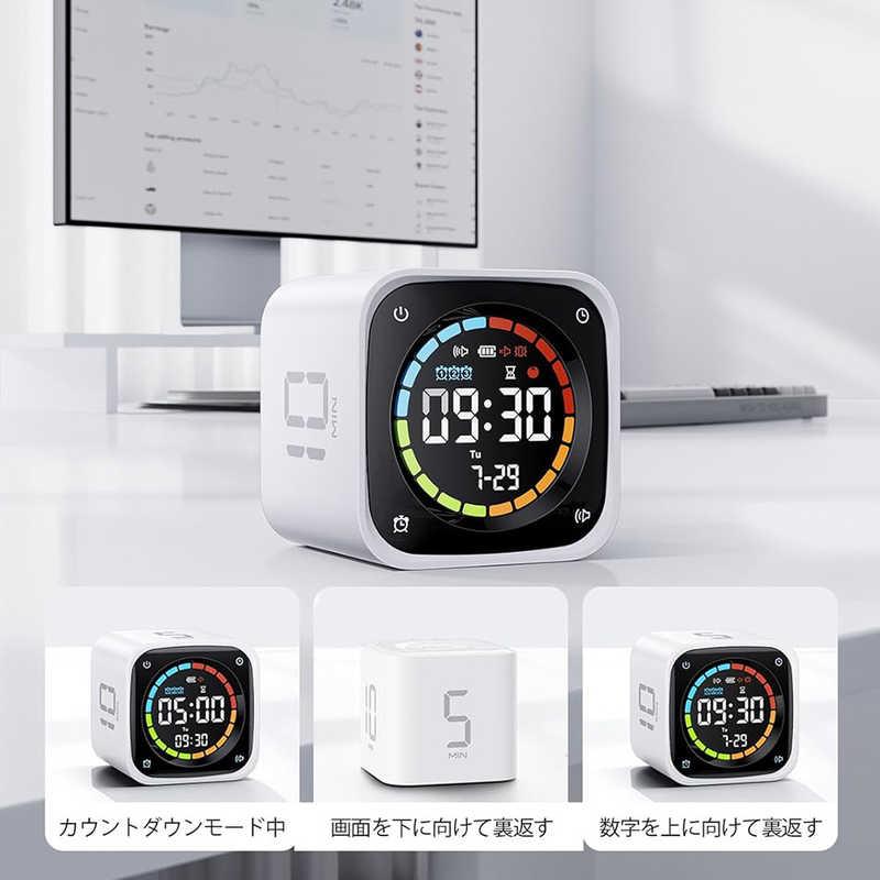 LLANO 目覚まし時計 ポモドーロタイマー＋置き時計 生産性アップ・集中