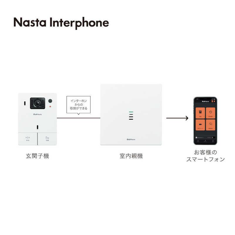 ナスタ　Nasta Interphone 標準セット シルバー＋Lスペース シルバー　KS-ST001A-SVの画像