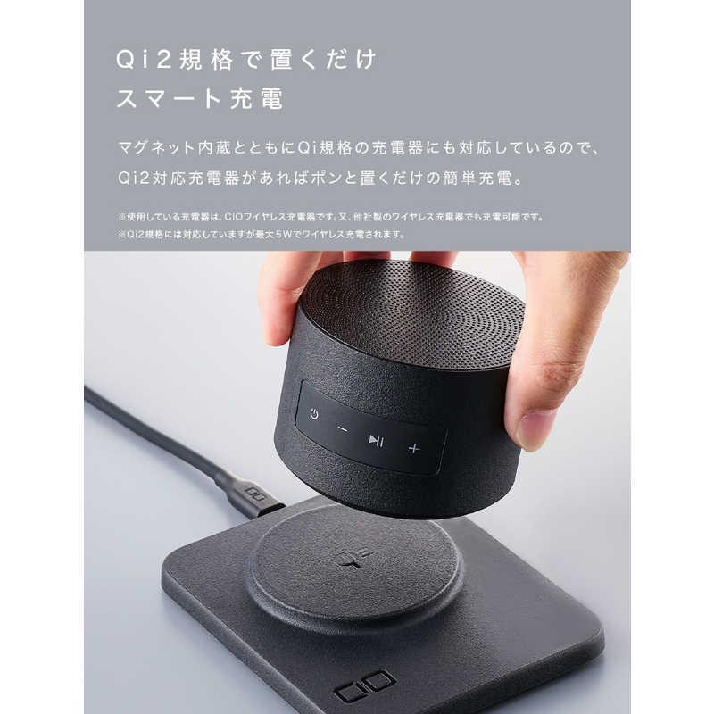 CIO Portable Bath Speaker ブラック 2個セット CIO Portable Bath Speaker ［防水 / Bluetooth対応］ ブラック CIO