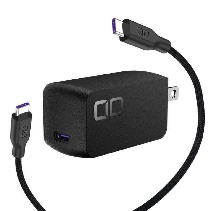 CIO NovaPort SOLOII65W1C ＆ MeshCable ブラック CIO-G65W1C-N2-EE-BK