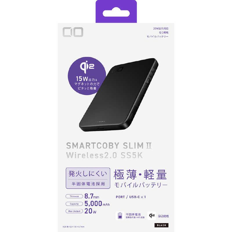 CIO モバイルバッテリー 半固体電池 SMARTCOBY SLIMII Wireless2.0