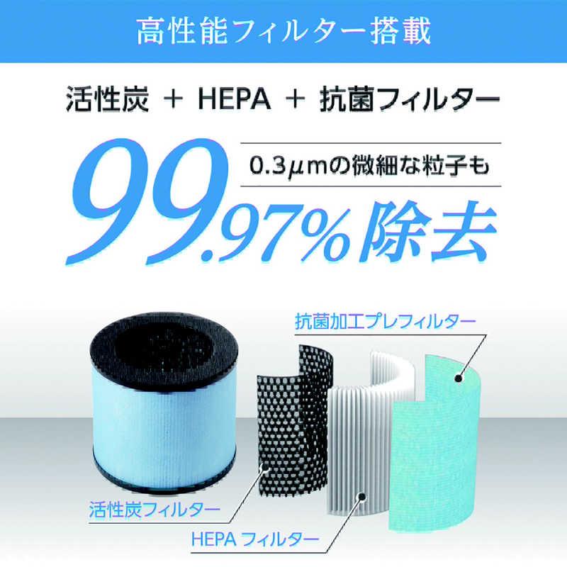 C:NET（シィー・ネット） AAH201WH対応 交換用HEPAフィルター ブルー