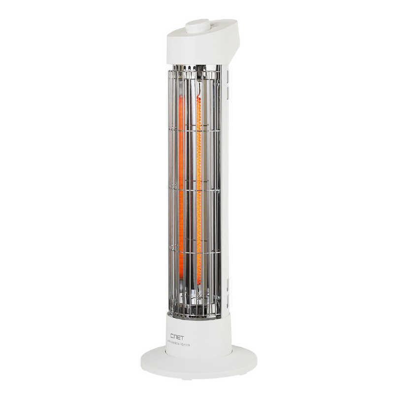 シィーネット 電気ストーブ ミニカーボンヒーター 400W CDTM305WH ホワイト|コジマPayPayモール店|01