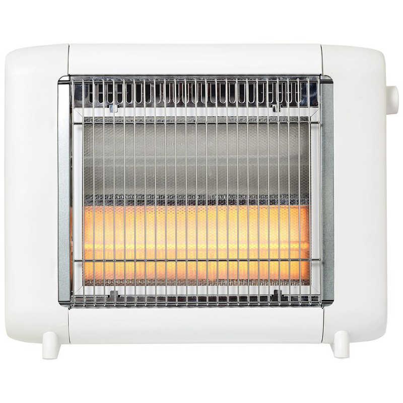 シィーネット ハロゲンヒーター800W ホワイト [ハロゲンヒーター