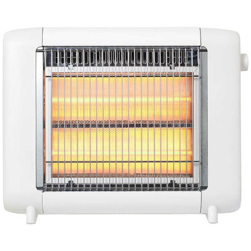 シィーネット ハロゲンヒーター800W ホワイト [ハロゲンヒーター