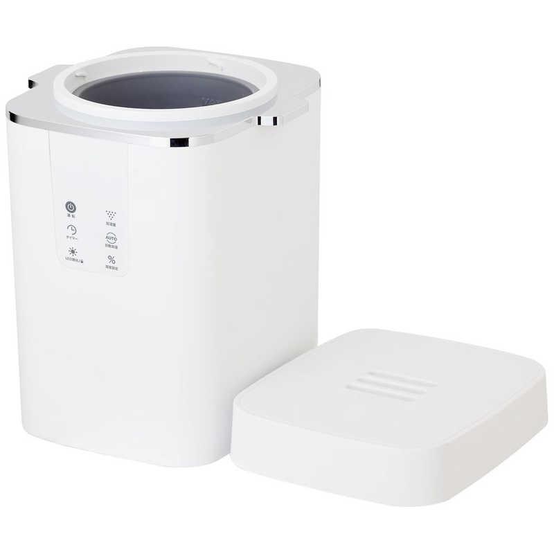 シィーネット 上部給水湿度センサースチーム加湿器 ホワイト[スチーム  