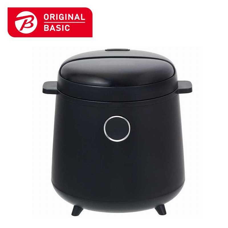 ORIGINALBASIC 炊飯器 ［3合 /マイコン］ OB-M30-K : コジマYahoo!店 - 通販 - Yahoo!ショッピング