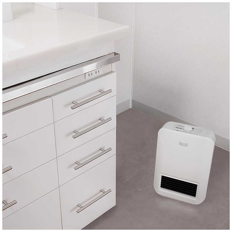 ORIGINALBASIC セラミックファンヒーター ホワイト OB-CHS1-W : コジマ