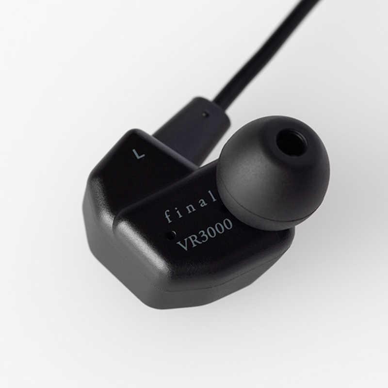 final FINAL VR ゲーミング ASMR 専用イヤホン カナル型 VR3000 final FINAL VR ゲーミング ASMR 専用イヤホン カナル型 VR3000