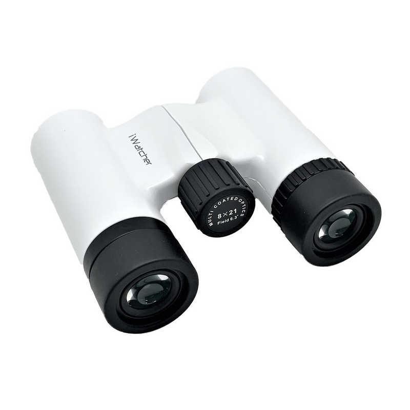 IWATCHER 双眼鏡 白 TIB-0821DHWH : コジマYahoo!店 - 通販 - Yahoo