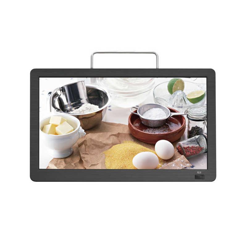 TEES 14V型ポータブルテレビ ブラック PTV-140-BK 14V型