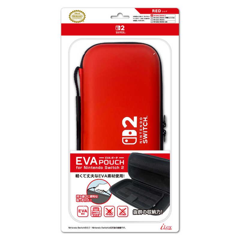 アイレックス EVAポーチ for Nintendo Switch2 レッド ILX2S389
