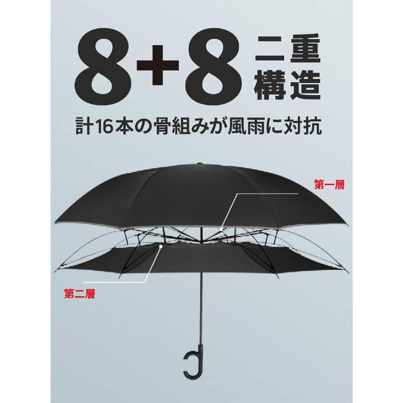 グローチャー (長傘) 圧倒的な大きさで雨を凌げる！ 従来の傘の概念を