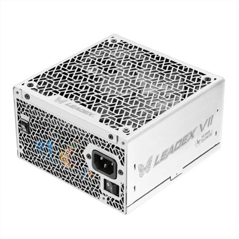 SUPERFLOWER PC電源 LEADEX VII GOLD(SF-1300F14XG WT)［1300W /ATX /Gold］ ホワイト SF-1300F14XGWTの画像