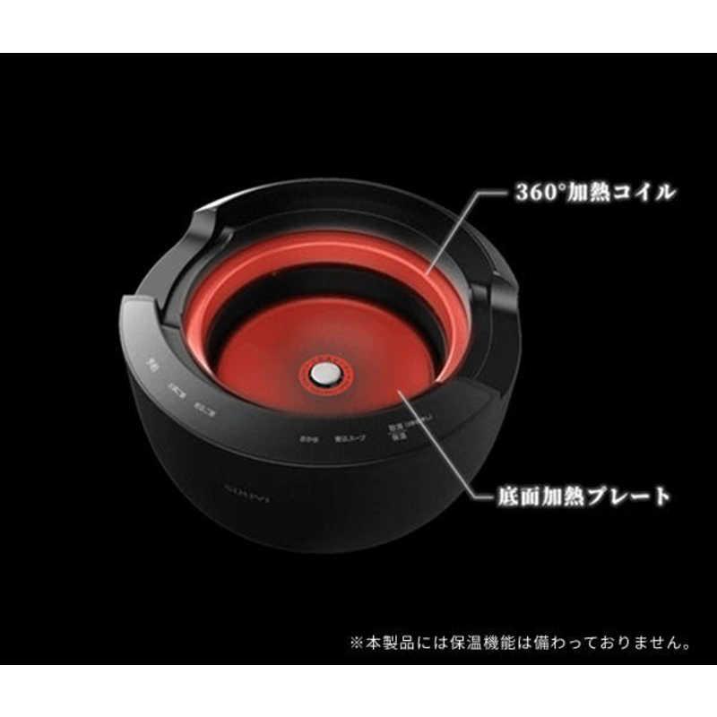 ソウイジャパン 土鍋炊飯器 4合 カマノ(KAMANO) ブラック SY-153-4-BK