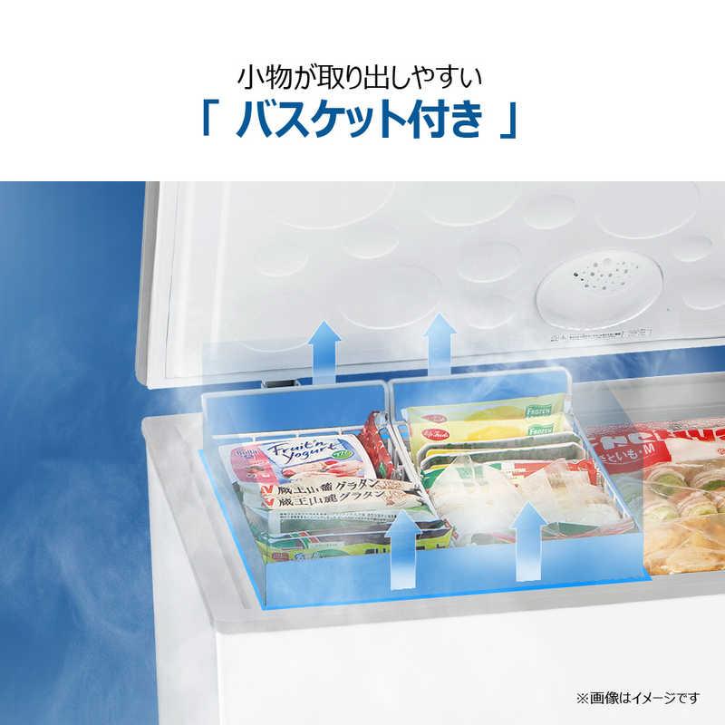 ハイアール 冷凍庫 1ドア 319L 上開き キャスター付き 直冷式 幅106cm