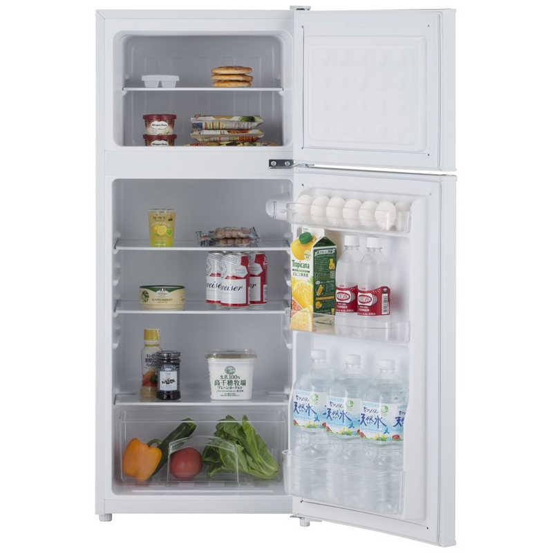 ハイアール 冷蔵庫 ホワイト2ドア 右開き 130L JR-N130C-W（標準設置 