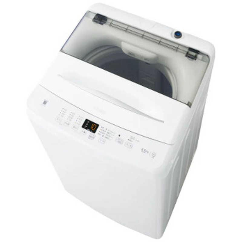 ハイアール 全自動洗濯機 洗濯5.5kg JW-U55B-W ホワイト（標準設置無料  