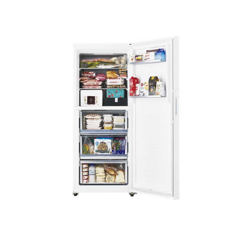 ハイアール　冷凍庫 1ドア 右開き 386L ホワイト　JF-NUF386A-W（標準設置無料）