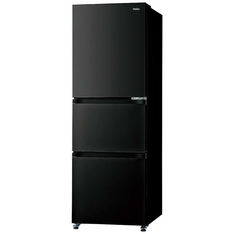 ハイアール 冷蔵庫 3ドア 幅54cm 286L 右開き チャコールブラック JR