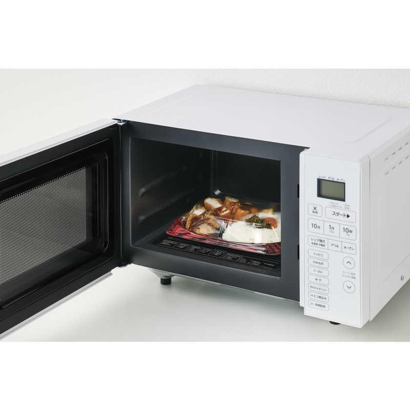 ハイアール　オーブンレンジ 16L フラット オートメニュー ひとり暮らし ふたり暮らし ホワイト　JM-FV16A-Wの画像